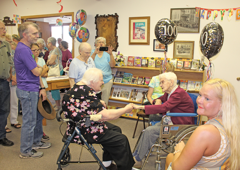 Hannah Rubusch 100th