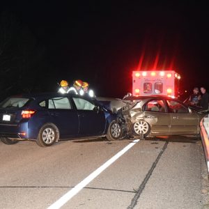 2-vehicle crash on STH 64