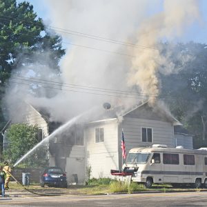 Forest Triplex apartment fire