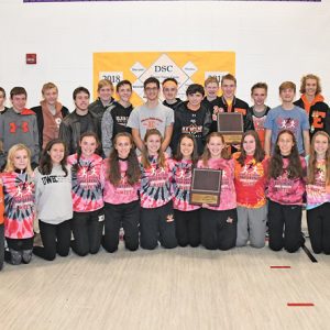 Elk Mound boys' and girls' cross country teams