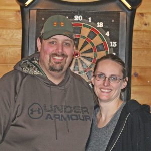 NEW OWNERS Matt and Laura Shepard took over what use to be known as Kristners Korner, but will be renamed to Jack’s Bard & Grill in the coming months. —photo by Amber Hayden