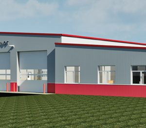 AN ENGINEERS DRAWING OF THE NEW FIRE STATION that was approved last week for Boyceville Fire Department. Six of the seven member municipals that comprise the Community Fire District vote to start construction of the $1.6 million dollar structure to be built near the Boyceville Airport. The municipalities include the Village of Boyceville, Townships of Hay River, New Haven, Sherman, Stanton, Tiffany and the Village of Wheeler. Wheeler did not have a representative at the meeting and did not cast a vote to start construction.