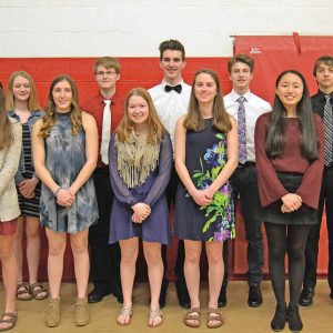 CHS NHS inductees