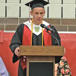 CHS graduation Dalton Bradford