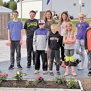 Hay River 4-H Club plants flowers
