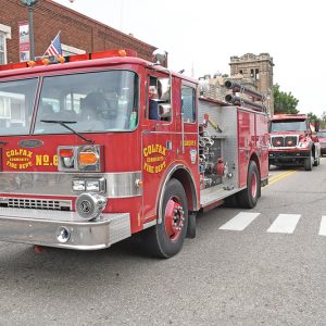 2019 Firefighters Ball Parade truck photo