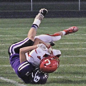 Colfax FB vs Boyceville Cole Kiekhafer