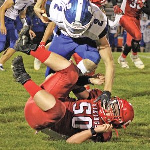 Colfax FB vs Mondovi Marcus Drees