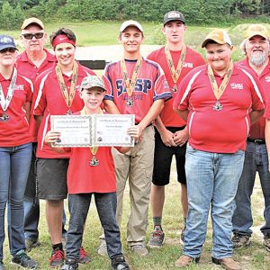 Colfax Scholastic Trap team photo