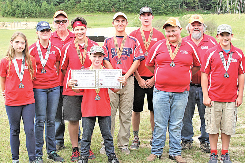 Colfax Scholastic Trap team photo