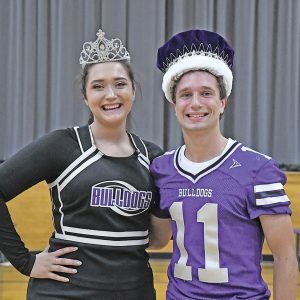 Boyceville Homecoming Royalty Monica Miranda and Brendan Sempf