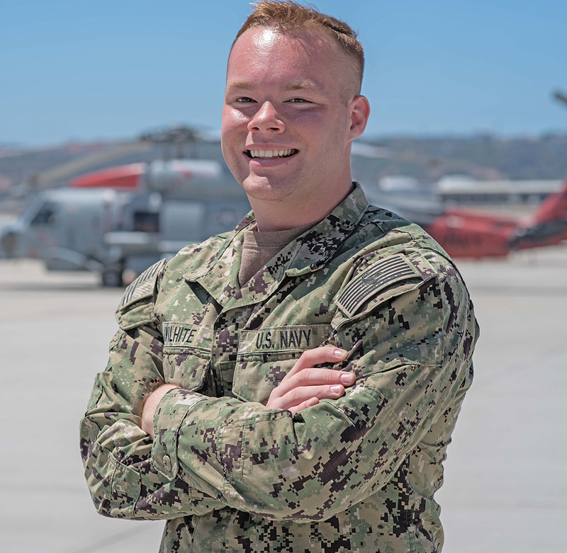 Airman Apprentice Andrew Wilhite —photo by Mass Communication Specialist 2nd Class Jackson Brown