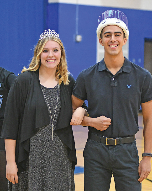 2019 GCHS Homecoming Coronation Makiah Schutz Nick Melendrez