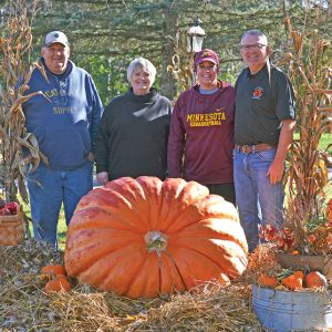 Bob Fehr pumpkin group photo