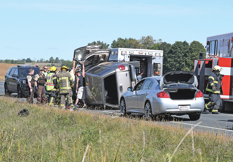 County Rd D Rollover