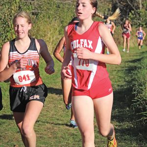 XC conf. Rosie Kaminski Aynsley Olson