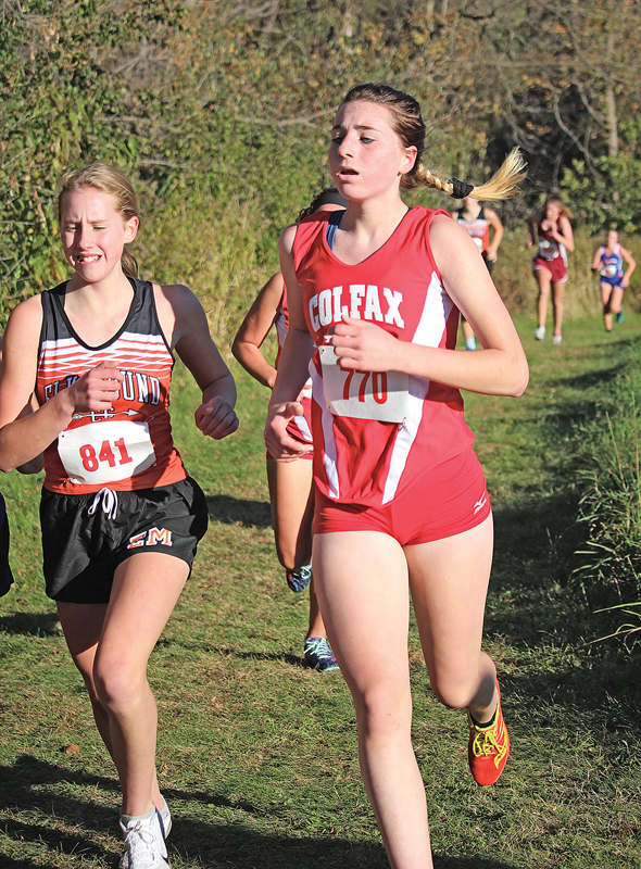 XC conf. Rosie Kaminski Aynsley Olson