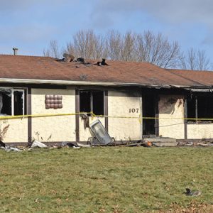 107 Viking Drive Colfax fire
