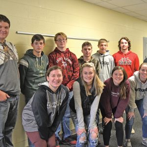 Colfax High School soil judging team