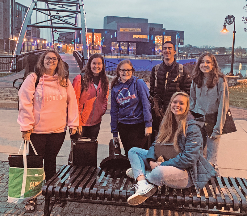 UWEC honors band students from GCHS