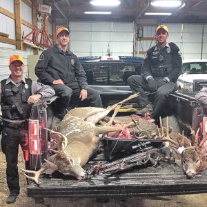 Dunn County Conservation Wardens seize three bucks thought to have been illegally killed