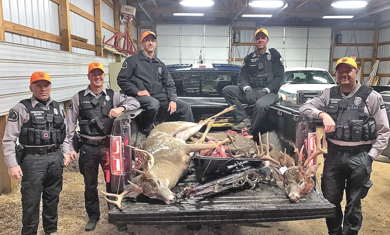 Dunn County Conservation Wardens seize three bucks thought to have been illegally killed