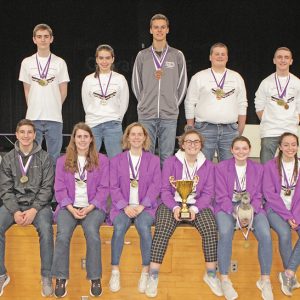 13th Annual Science Olympiad team photo