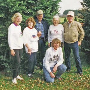 Mary Kiekhafer and her siblings