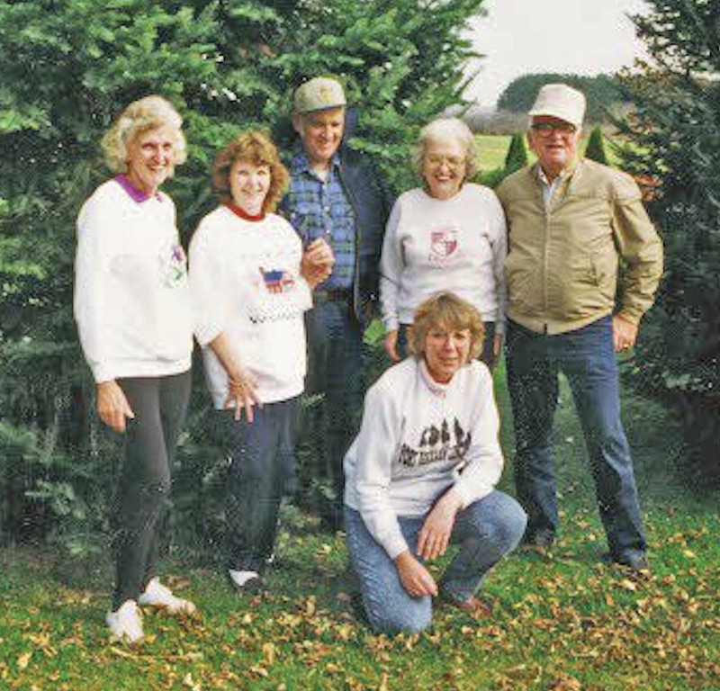 Mary Kiekhafer and her siblings