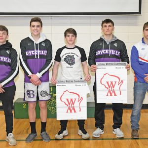 Five local wrestlers earn state berths
