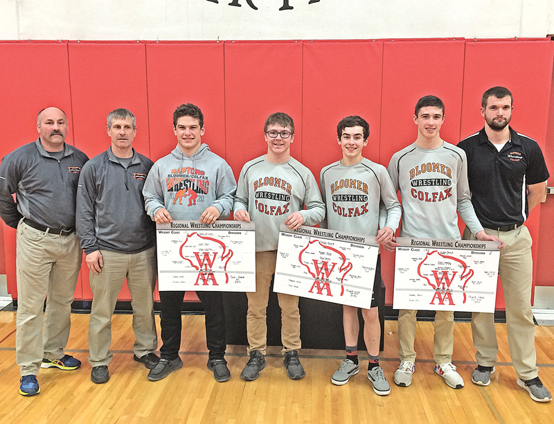 Bloomer Colfax Wrestling photo