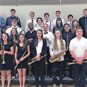 Dunn-St Croix Honors Choir and Band members from Colfax