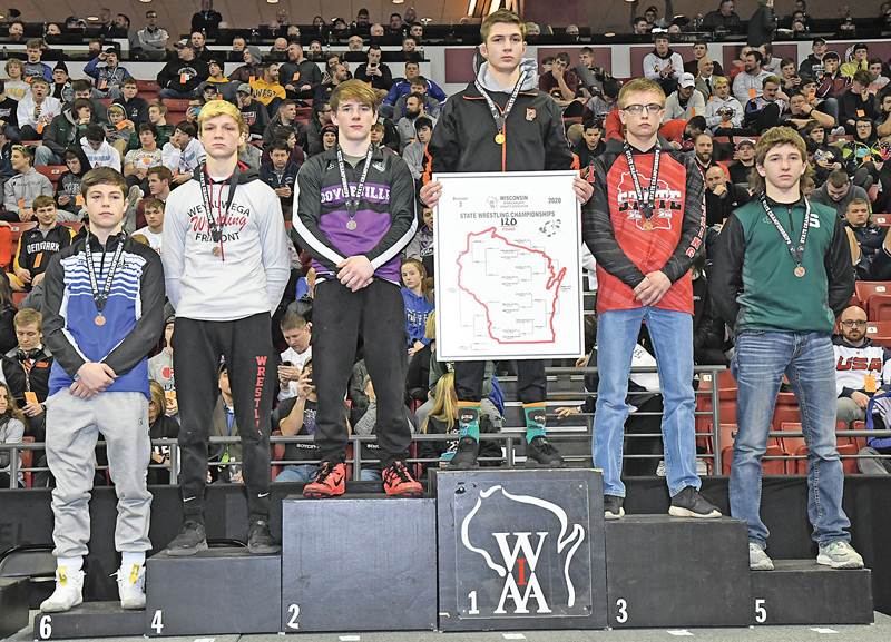 2020 BV State WR Berg Awards podium