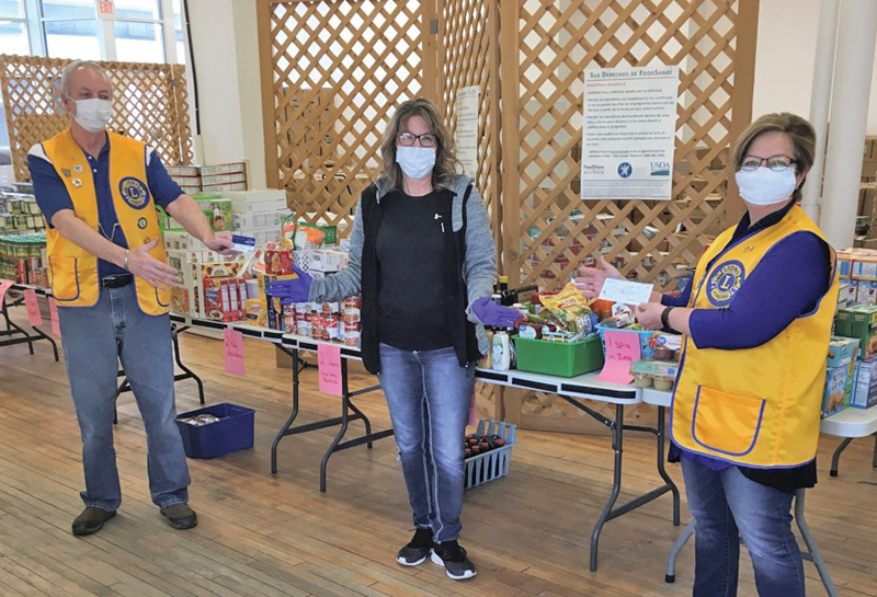 Lions Donation to WestCAP