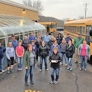 GC School Staff delivering meals