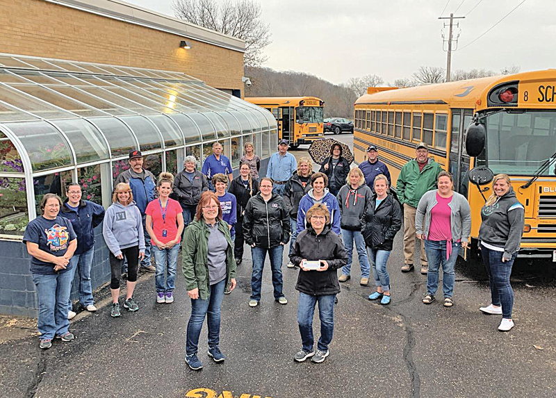 GC School Staff delivering meals