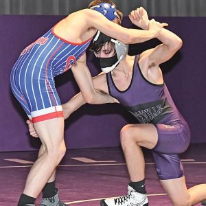 BV Wrestling vs Glenwood City Brice Evenson