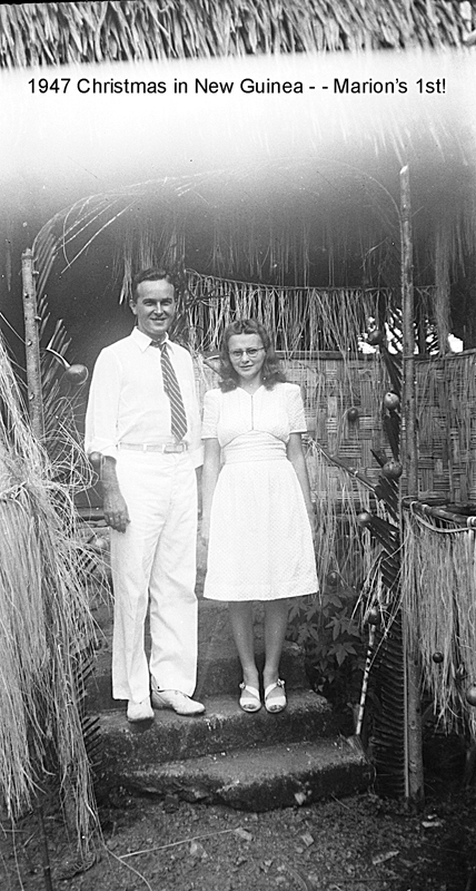 Walck Christmas in New Guinea, 1947