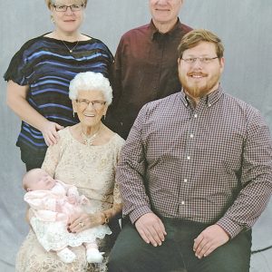 Gladys Berg 5 generation photo