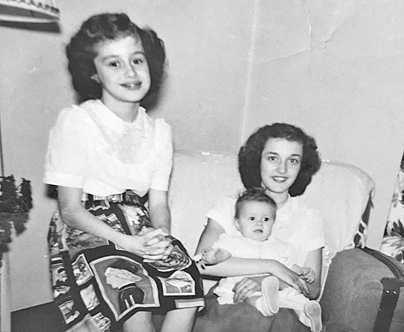Klatt sisters in 1953