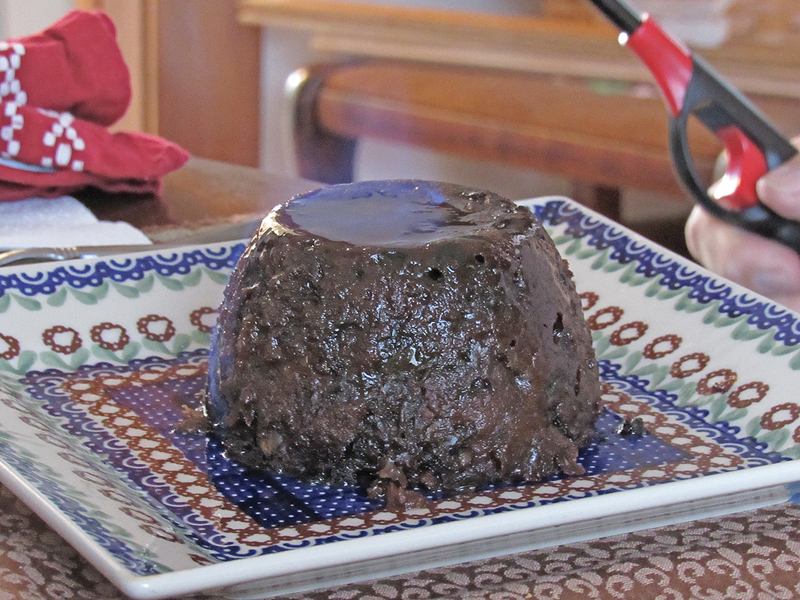 plum pud blue flame