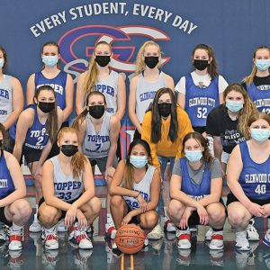 GCHS Girls Basketball team Wigs and Wishes