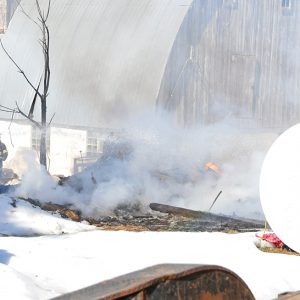 Barn Fire Rustic Road 3