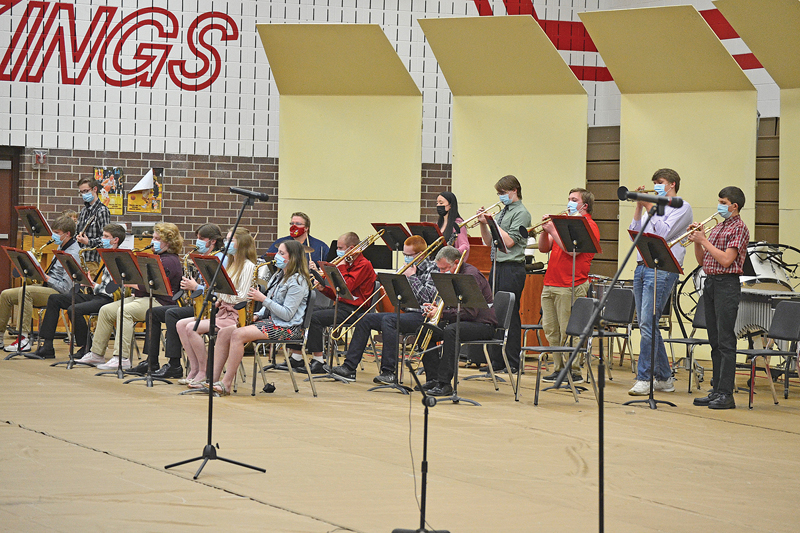 CHS spring concert jazz band 2021