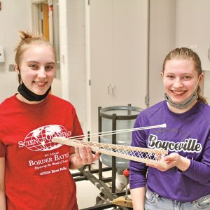 BV Science Olympiad Lacota Brown and Madison Andrews