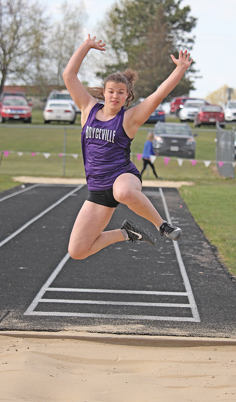 BV track Abbigail Schlough
