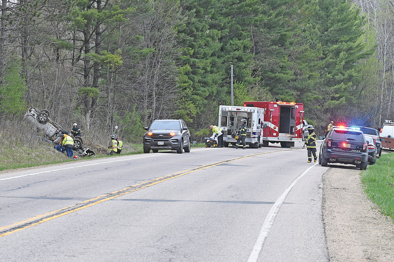 Rollover on Highway 128 The Tribune Press Reporter