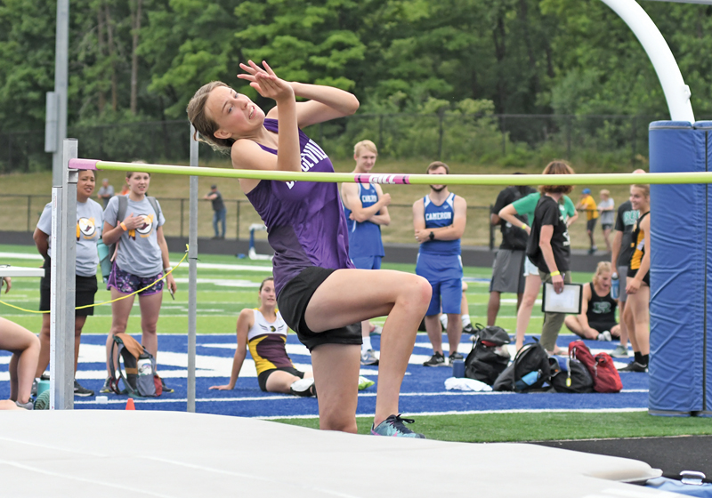 2021 Sectional Track Haylee Rasmussen