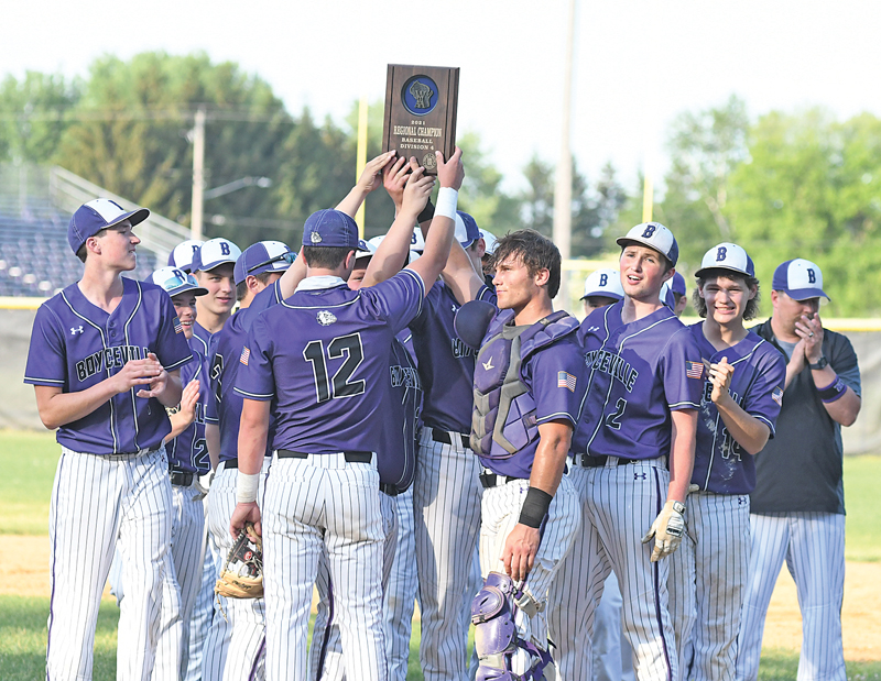 BV BB vs EC Immanuel Regionalregional baseball championship plaque