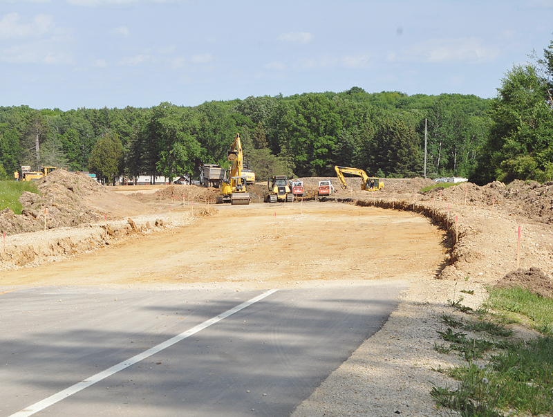 Intersection of Highways 128 and 12